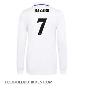 Real Madrid Eden Hazard #7 Hjemmebanetrøje 2022-23 Langærmet